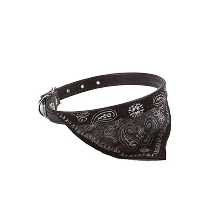 Chic Black Bandana Collar – Stylish, Lightweight & Comfortable Accessory for Small Dogs & Cats