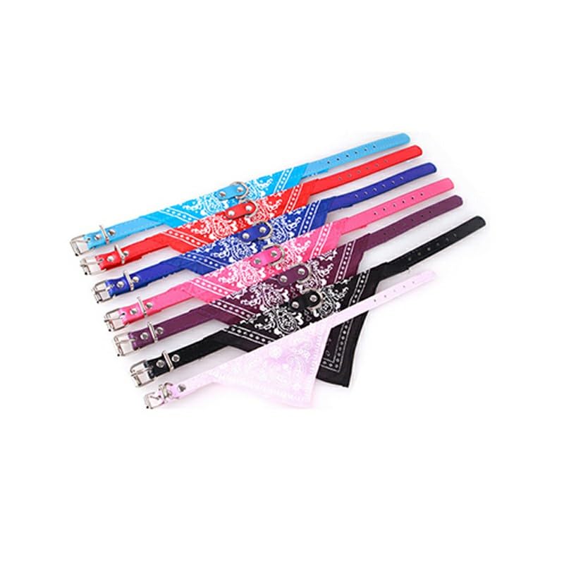 Chic Black Bandana Collar – Stylish, Lightweight & Comfortable Accessory for Small Dogs & Cats