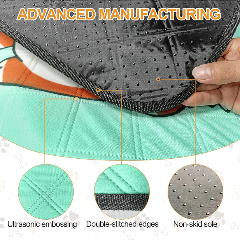 Premium Reusable Dog Pee Pads (35x22in) – Ultra Absorbent, Waterproof & Non-Slip – Ideal for Puppy Training, Crates & Whelping Areas